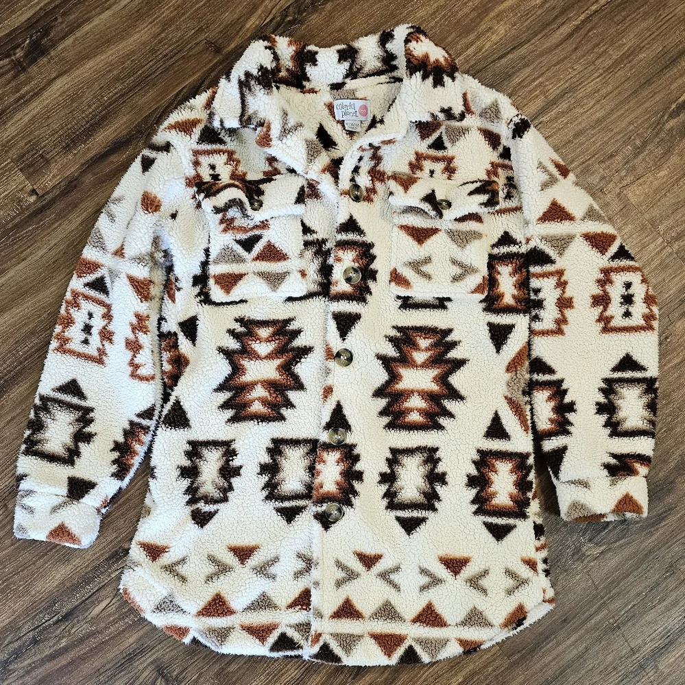 Girls Fleece Shacket